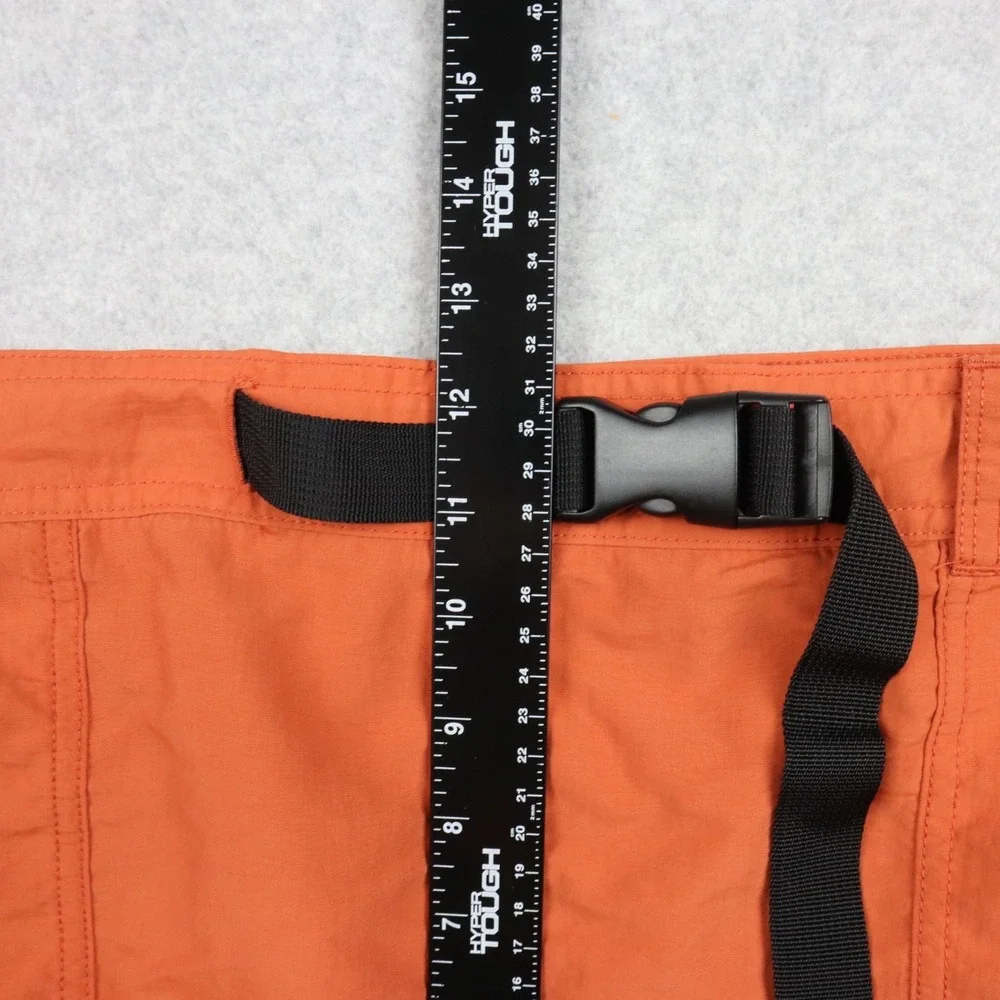 Eddie Bauer Shorts Mens 2XL XXL Travex Mesh Lined Patch Pocket Hiking Nylon Belt
